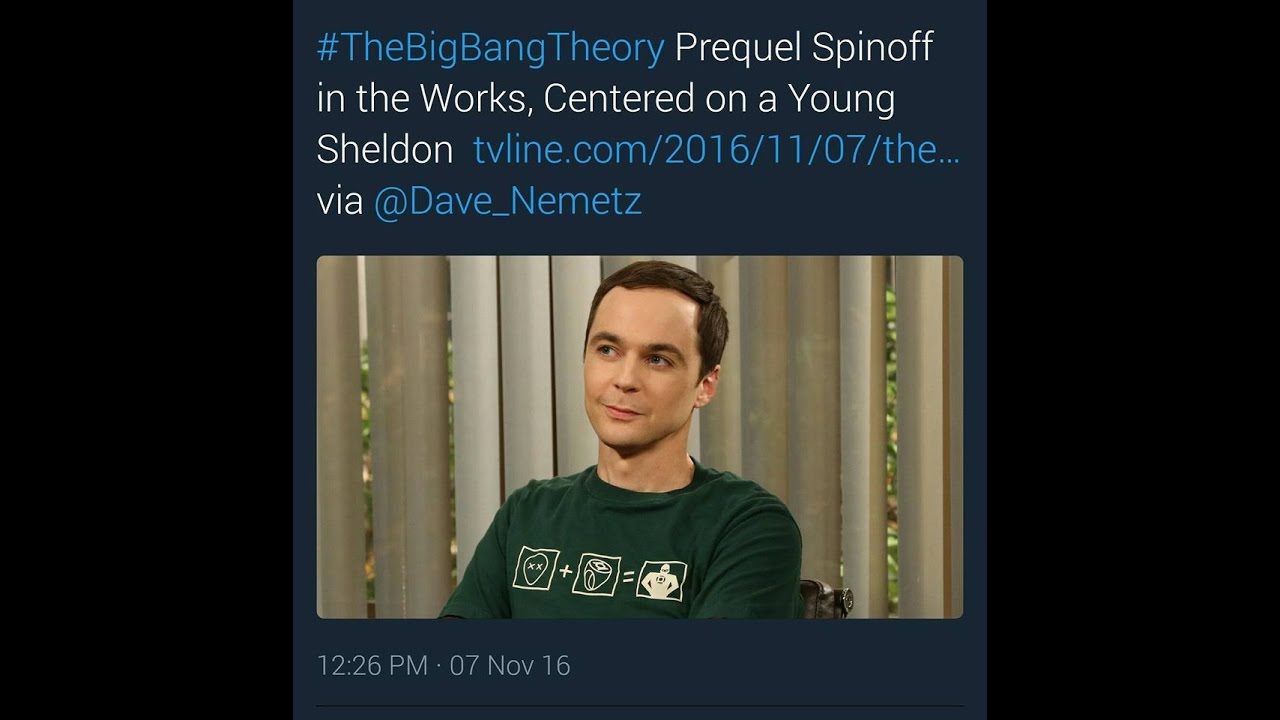 Big Bang Theory Prequel...