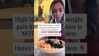 Carbs, blood sugar and fat loss in perimenopause