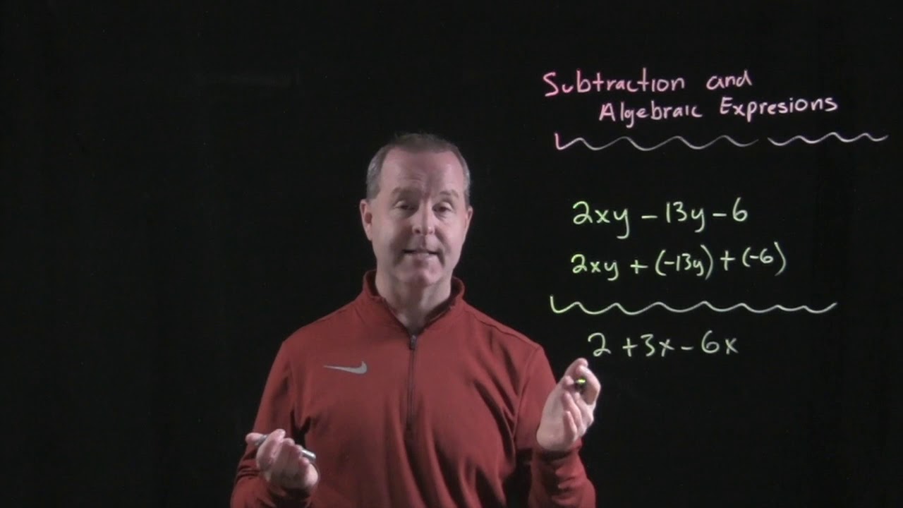 Simplifying Algebraic Expressions - YouTube
