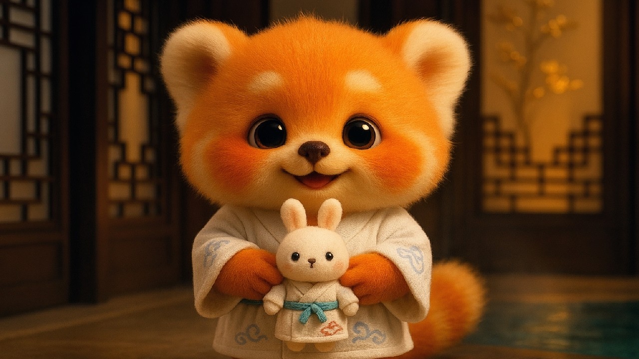 ❄️Cute RedPanda & Hot Spring Relaxation SPA｜ASMR Animation｜ Sounds for Sleep