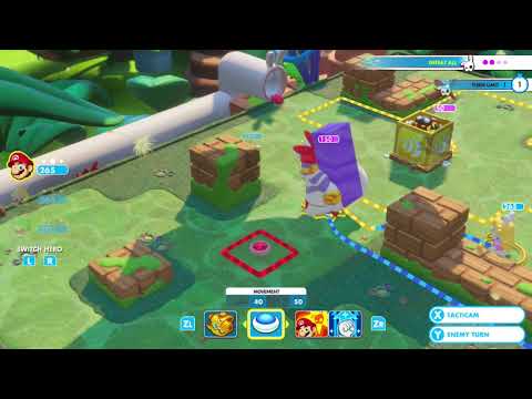 Video: Mario Rabbids Challenge 1-4 Kõik-ühes Lahendus