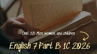 Unit 3B Men, women, and children