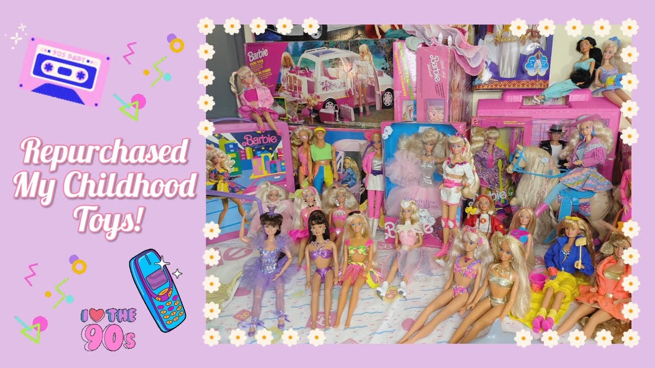 I Repurchased ALL My Childhood Barbies!!