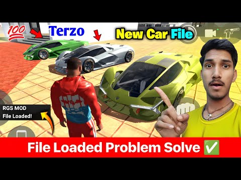 New Car - File Loaded Problem Solve ✅ indian Bike driving 3D New Update Files & Cheat Codes