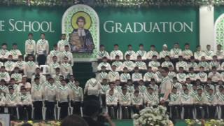 Luis' Graduation 2016 - Grade School, La Salle Green Hills