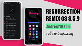 King Customisation Resurrection Remix OS  V8.5.9 Android 10 | Redmi 5 Plus Vince🔥🔥🔥😱