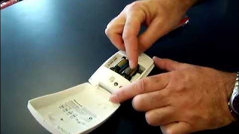 Honeywell 5853 battery replacment