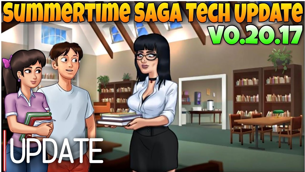 NEW SCENES MIA & LIBRARIAN JANE 🔥 SUMMERTIME SAGA LATEST 0.20.17 TECH