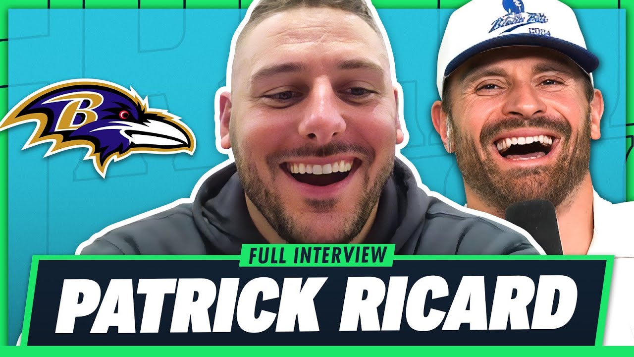 Patrick Ricard Talks Ravens, Lamar Jackson & The Fullback Lifestyle