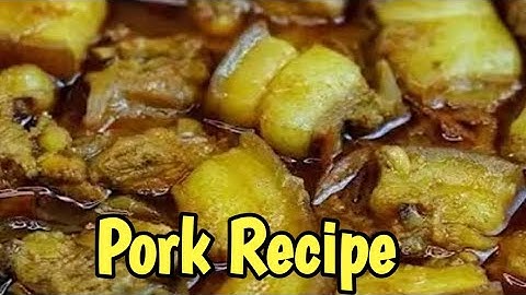 🔥Pork Recipe | Indian Pork Recipe | Local Pork Recipe Village Style | Nepali Pork Curry