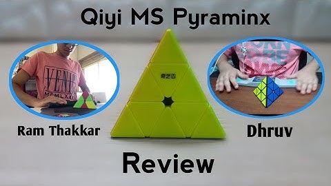 Qiyi MS Pyraminx Review | Is it Worth it? | ft. Ram Thakkar and Dhruv