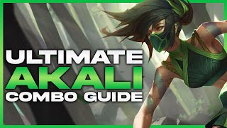 The ULTIMATE AKALI COMBO GUIDE + FULL EXPLANATION I Akali Guide lol season 13