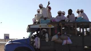 Day 11-A great African Truck transporting people in Sudan