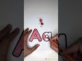 Coloring Letter Aa | Crayons