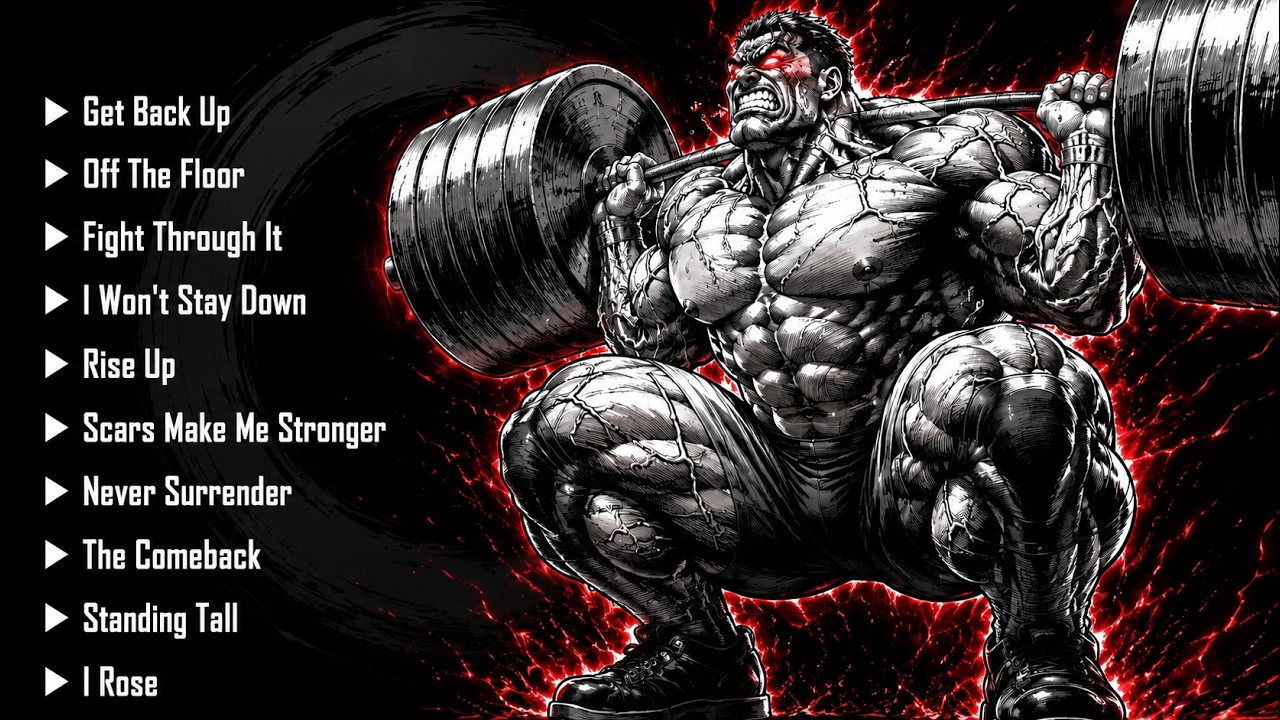 Workout BGM】A Song for Men Who Rise After Falling🔥RISE UP