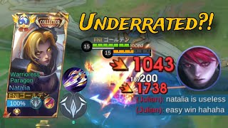 Natalia isn't META? You're Wrong!- Mobile Legends