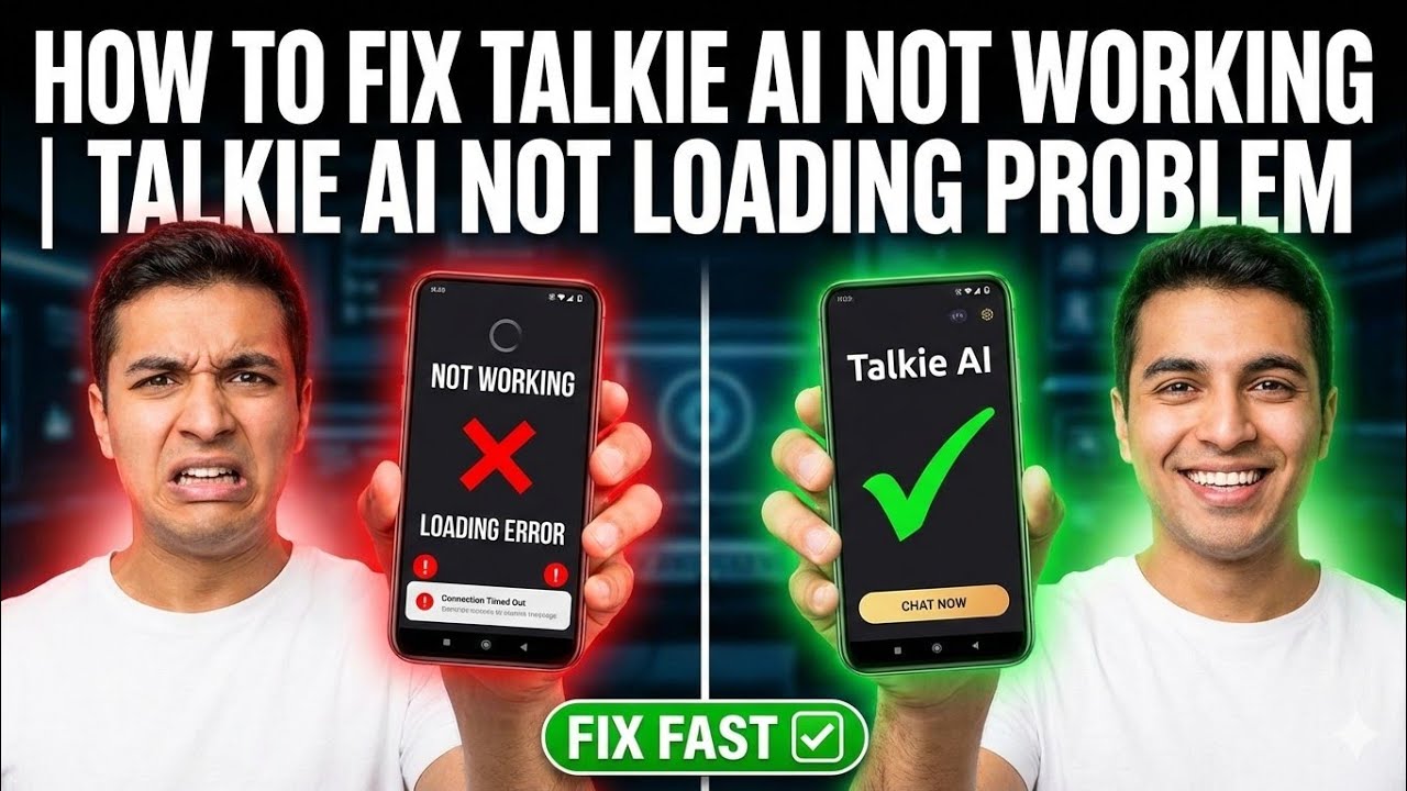 How To Fix Talkie Ai Not Working | Talkie AI Not Loading Problem - YouTube
