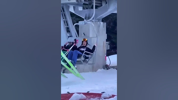 Don’t listen ski instructor! NEVER goes on ski lift with wife!
