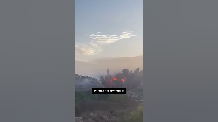 Lebanese journalist hit by Israeli airstrike on live broadcast