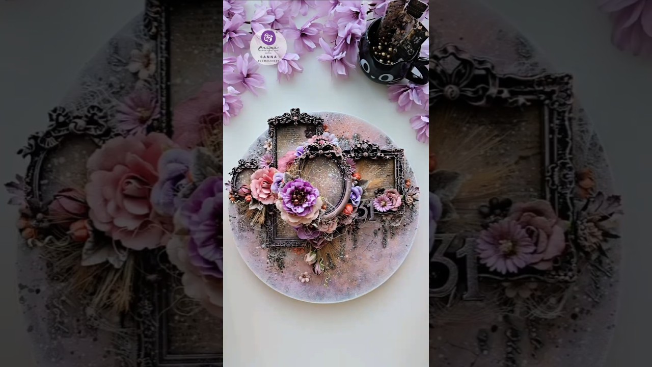 Magical Halloween canvas with @primamarketinginc 🩷💜🖤