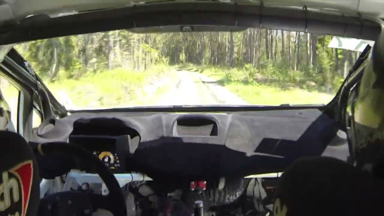 InCar Rute Rullen 2022 SS2 - Christoffer Jacobsson