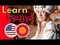 Learn Kyrgyz While You Sleep 😀 Most Important Kyrgyz Phrases and Words 😀 English/Kyrgyz