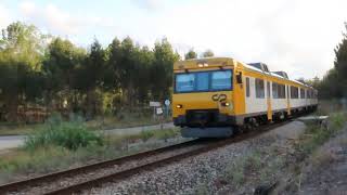 CP Regional bem embalado  na descida para Leiria