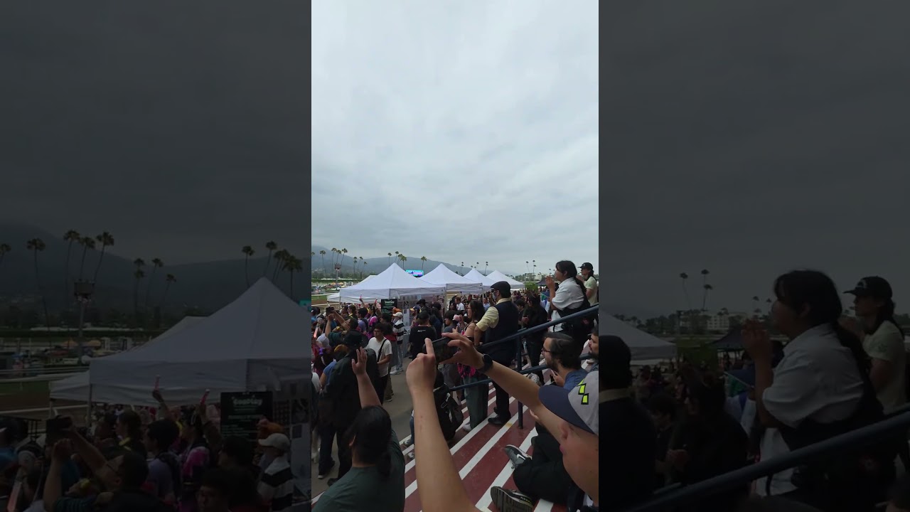 Santa Anita Uma Track day was Umazing 👍 #umamusume #santaanitapark