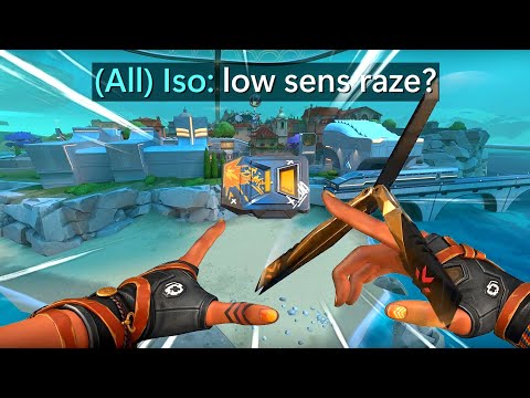 What the LOWEST Sens Raze Looks Like...