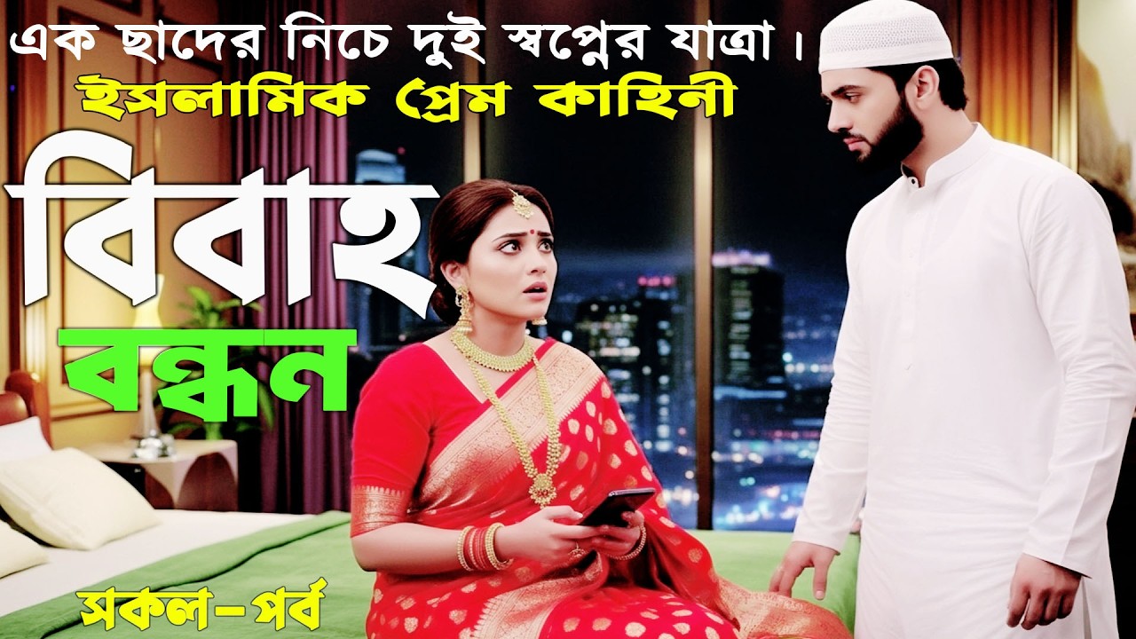 বিবাহ বন্ধন । স্বামীকে জান্নাতের পথে আনলেন স্ত্রী ।এক ছাদের নিচে দুই স্বপ্নের যাত্রা । ইসলামিক  প্রে
