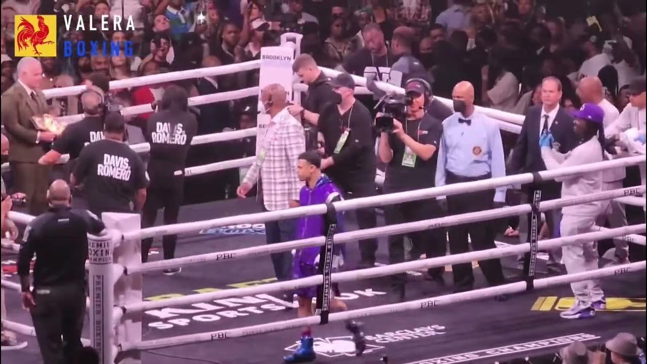 【Gervonta Davis vs Rolando Romero】 Daivis walkout YouTube