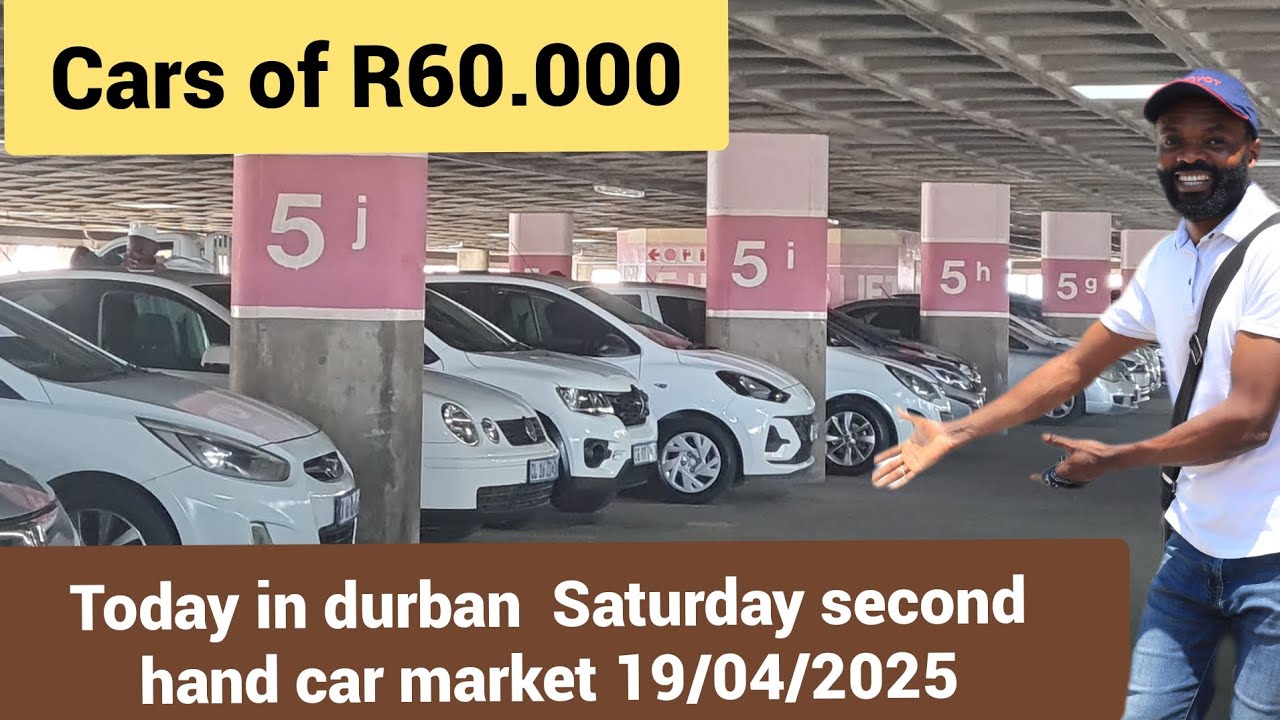 Affordable cars of R60.000 today in durban Saturday sec.hand car market ...