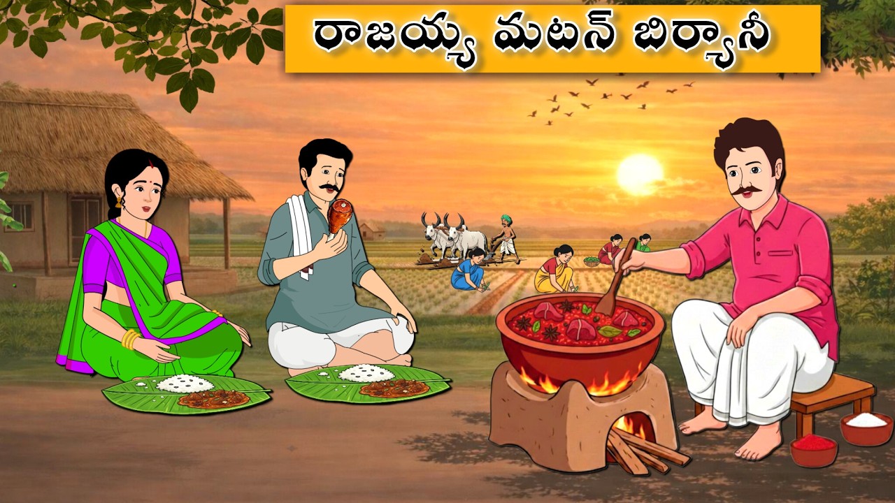 రాజయ్య మటన్ బిర్యానీ   | Telugu stories | neethi kathalu | Stories in telugu | Telugu kathalu