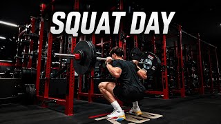 Squat Day Vlog [LBA Training Vol.1]