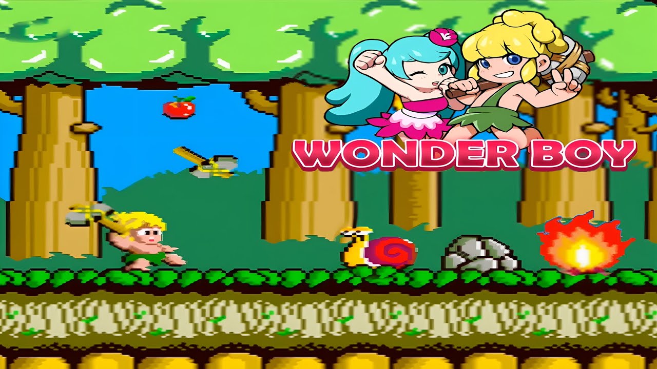Arcade Wonder Boy P1 - YouTube