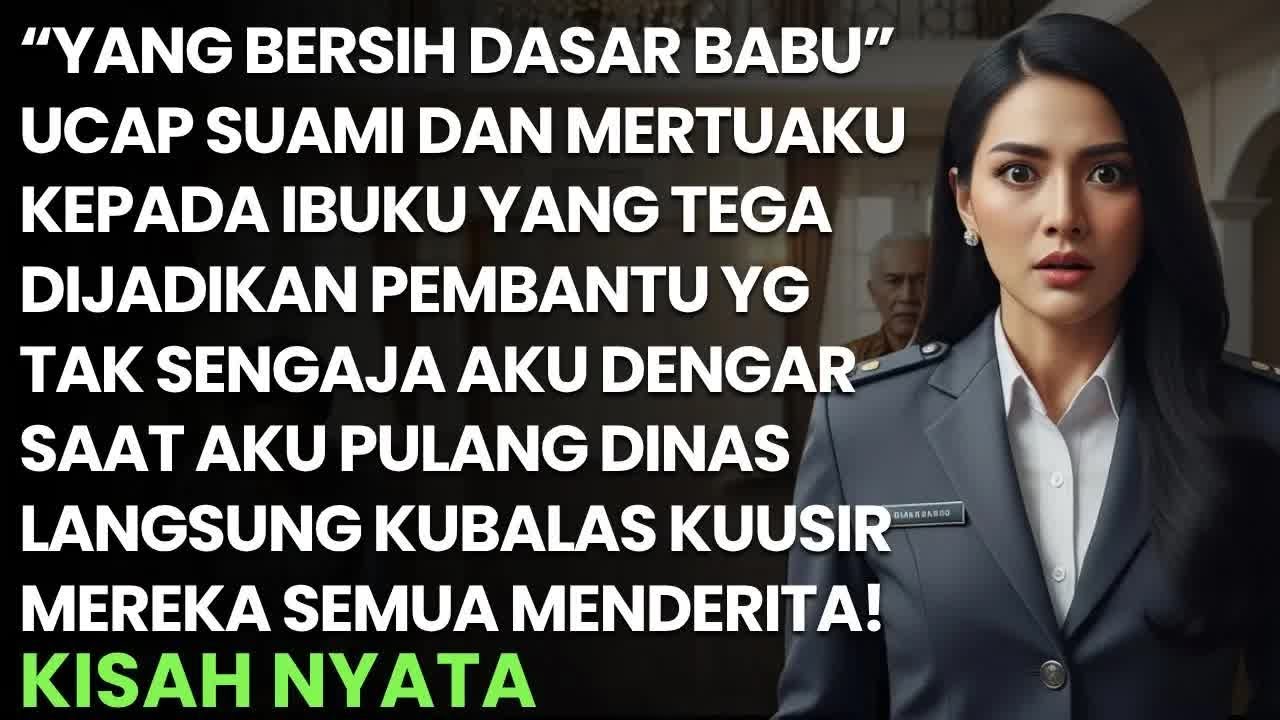 IBUKU DIHINA BABU OLEH SUAMI DAN MERTUA SAAT TAL SENGAJA AKU PULANG DINAS KUBALAS KUUSIR MEREKA SMUA
