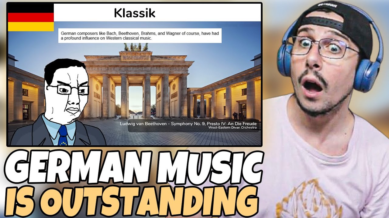 Реакция на немецкие музыкальные жанры и поджанры 🇩🇪