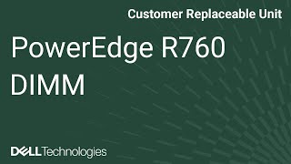 Dell Poweredge R760 Removeinstall Dimm