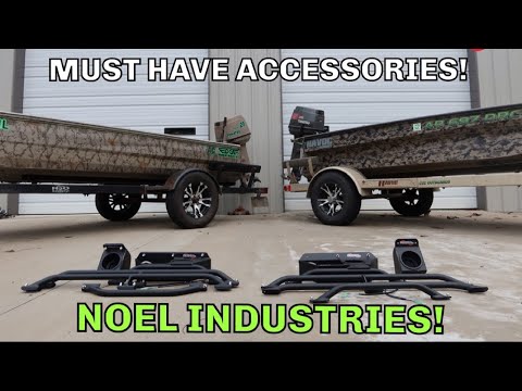 MUST HAVE ACCESSORIES FOR YOUR DUCK BOAT! NOEL INDUSTRIES!