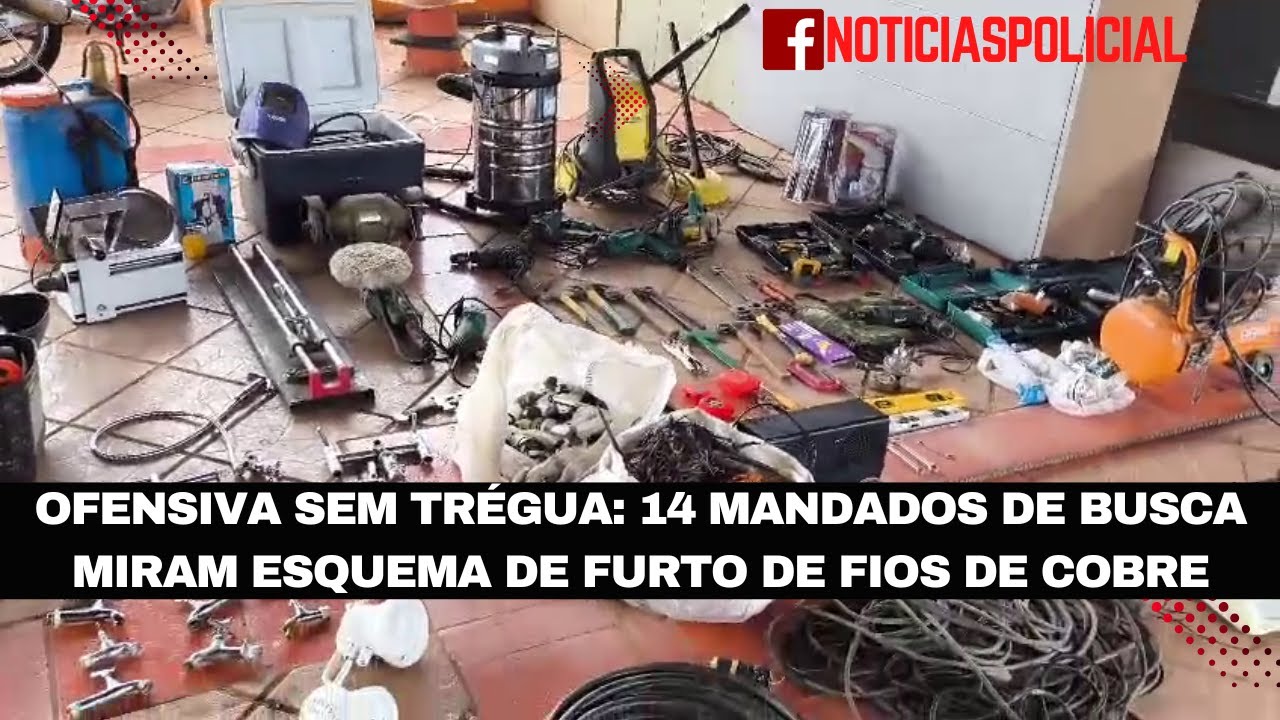 𝟏𝟒 𝐌𝐀𝐍𝐃𝐀𝐃𝐎𝐒 𝐃𝐄 𝐁𝐔𝐒𝐂𝐀 𝐄 𝐀𝐏𝐑𝐄𝐄𝐍𝐒𝐀̃𝐎 𝐂𝐔𝐌𝐏𝐑𝐈𝐃𝐎𝐒 𝐂𝐎𝐍𝐓𝐑𝐀 𝐎 𝐅𝐔𝐑𝐓𝐎 𝐃𝐄 𝐅𝐈𝐎𝐒 𝐃𝐄 𝐂𝐎𝐁𝐑𝐄