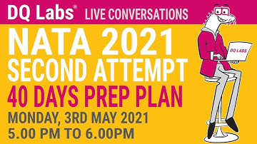 NATA 2021 Second Attempt - 40 days Prep Plan