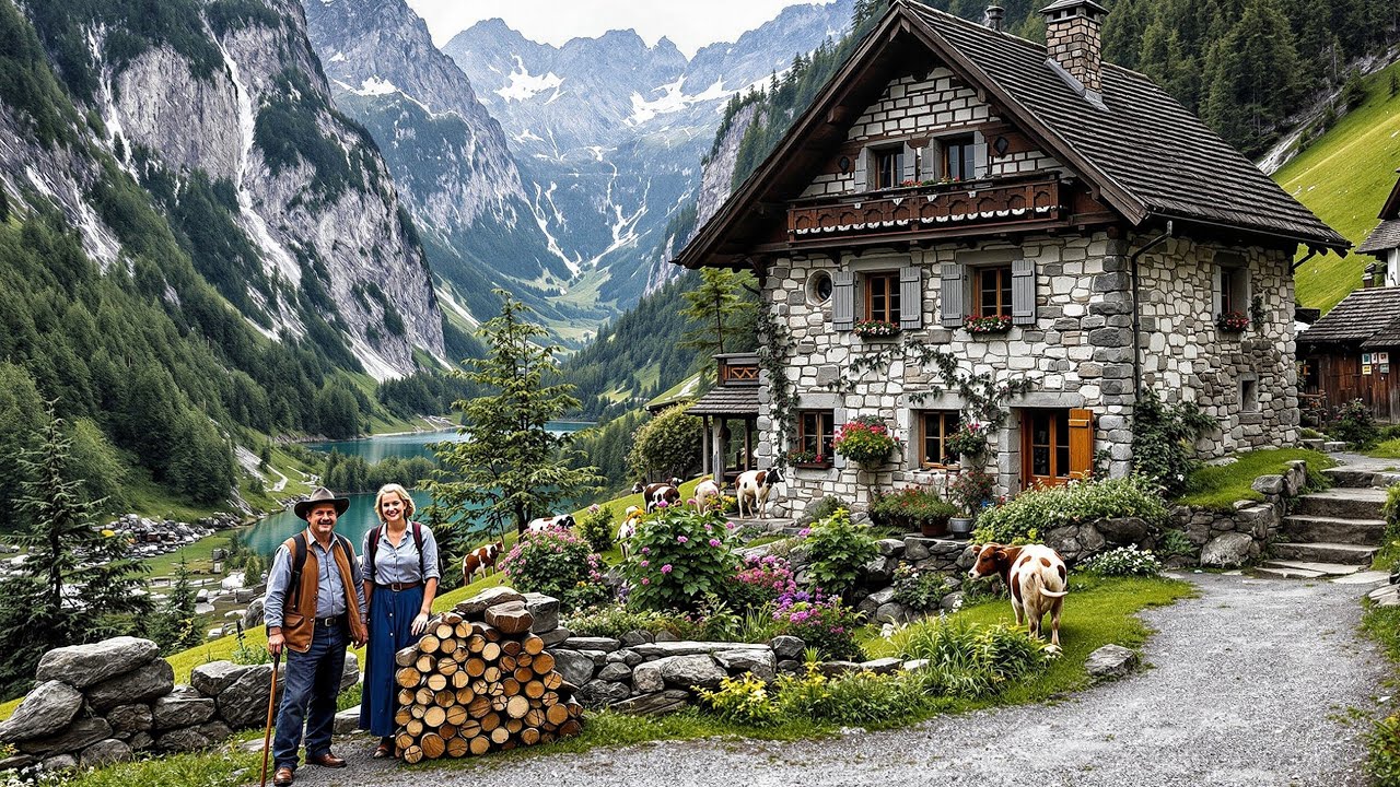 ISOLATED VILLAGES IN THE SWISS MOUNTAINS - HOW THE HAPPIEST PEOPLE ON EARTH LIVE
