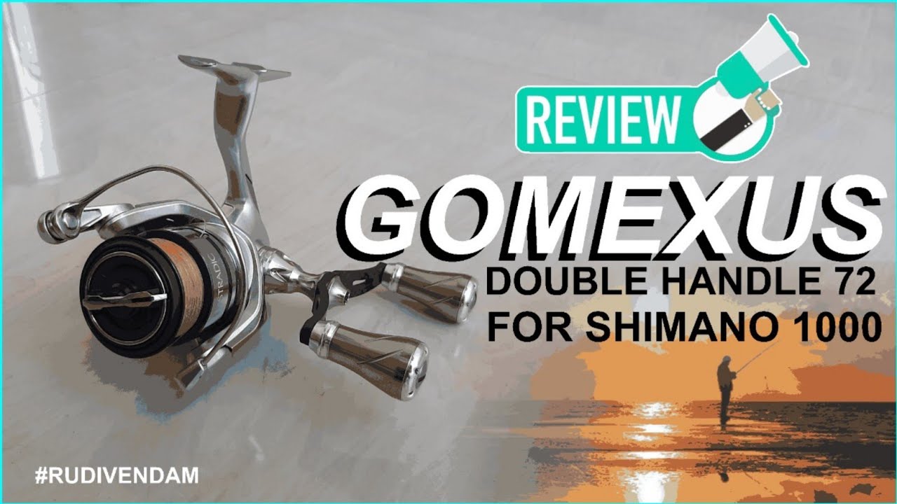 Gomexus double handle 72 mm for shimano stradic fl 1000