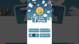Get a peek inside the updated 7 Little Words app! screenshot 1