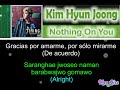 Kim Hyun Joong - Nothing On You (Feat. Hanhae) [Letra Sub Espa&ntilde;ol + Rom]