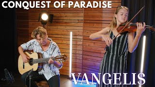 VANGELIS - Conquest Of Paradise (Acoustic) | Violin and Classical Guitar Cover