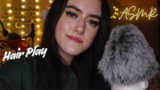 ASMR | Hair Play To Sleep✨😴 | hair brushing, head massage, personal attention