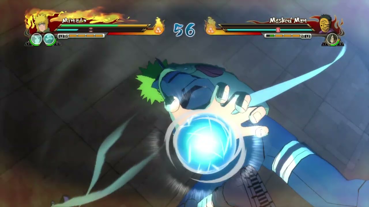 NARUTO SHIPPUDEN™Ultimate Ninja® STORM Revolution Team Match (Minato) vs (Masked man) RPCS3