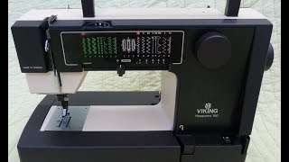 Repair a Husqvarna Viking 150 stuck in one stitch mode