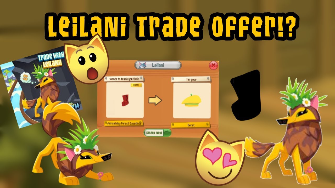 *Getting The Leilani Trade Item! * animaljam ajpw animaljamplaywild